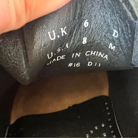 Clarks Wallabees Natalie Black Suede Loafers 8 Women - Picture 9 of 9